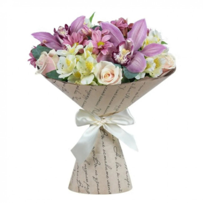 Букет цветов "Большая любовь"